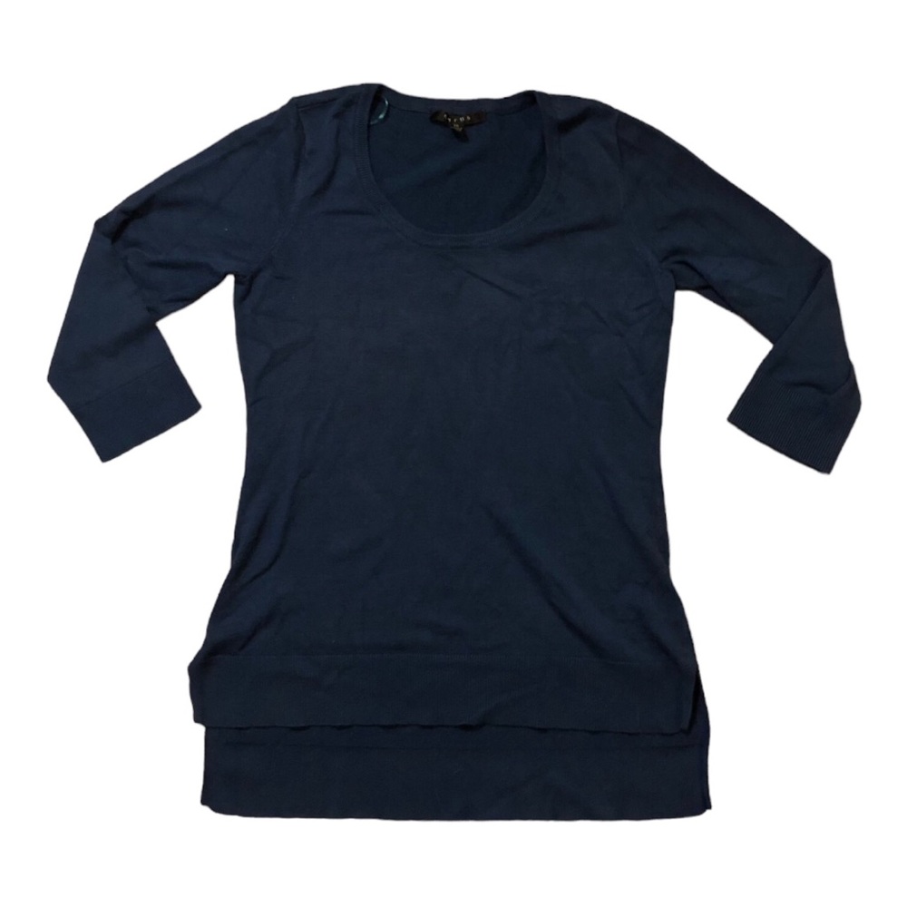 Cyrus 3/4 sleeve royal blue sweater size small